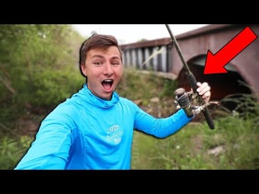 WE Found FREE Rod And Reel While FISHING (CRAZY!)