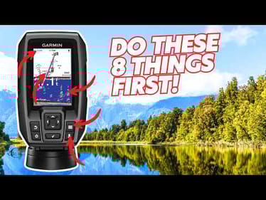 Garmin Striker 4 Beginner's Guide – DO THESE 8 THINGS FIRST