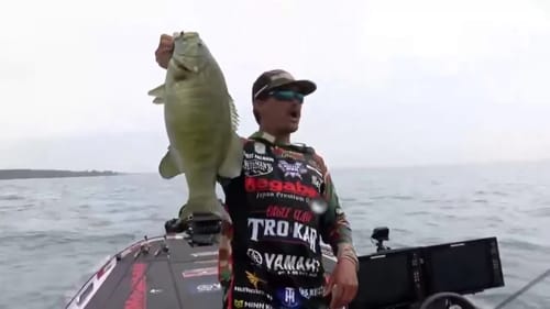 Chris Zaldain catches his biggest smallmouth ever