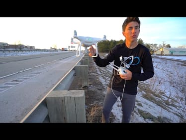 He Crashed His Drone (again)