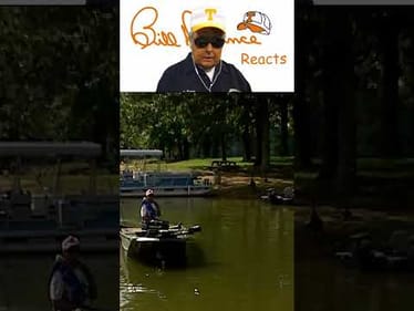 Bill Dance reacts to his HILARIOUS boat launch FAIL! #reaction #blooper #funny
