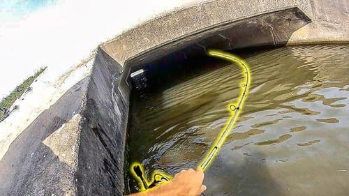 TROPHY FISH CAUGHT from  INSIDE A TUNNEL!! (Unexpected)