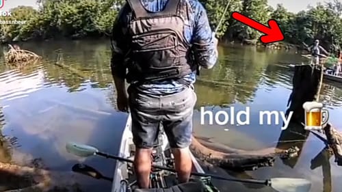 WHAT NOT TO DO WHILE SIGHT FISHING BASS FROM YOUR KAYAK!!!