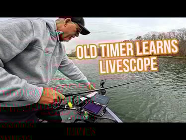 LIVESCOPE IS EASY || Teaching An Old Timer FFS
