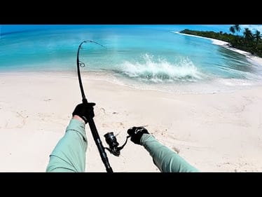 Solo Survival Fishing for Monster Fish | 3 Days Alone on a Remote Island