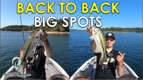 TOUGH Fall Fishing For Deep Spotted Bass | 3 Hour Challenge #1