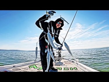 BIGGEST BASS FISHING RIG On YOUTUBE Catches GIANTS! Monster Umbrella Rig! (EPIC)