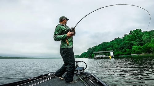 Ran OFF The LAKE By NASTY STORMS During 1v1 BASS TOURNAMENT!! || Could I win??!!
