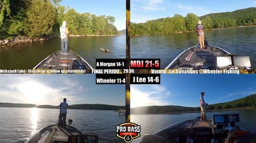 Final 30 Minutes Pro Bass Shootout Championship Round - Nickajack