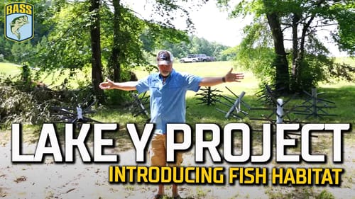 Bassmaster's Lake Y Project: Creating Fish Habitats