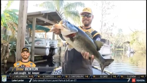 St. Johns River: Drew Benton's Day 1 kicker