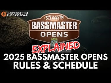 What is the ACTUAL Format of the 2025 Bassmaster Opens?