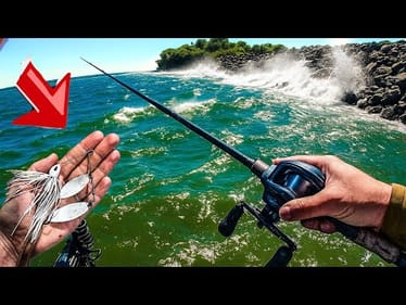 Fishing in Gale Force Wind for $10,000 on Kentucky Lake 