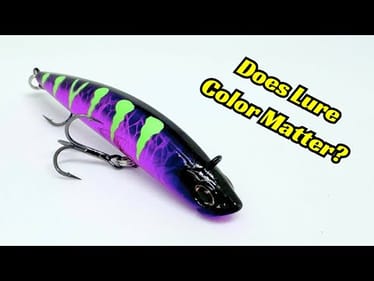 Does Fishing Lure Color Matter?