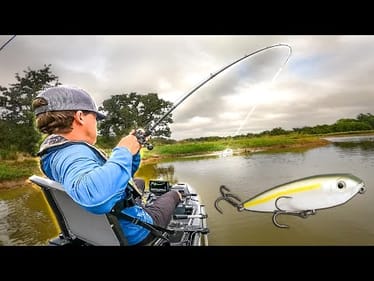 These Fish DESTROYED My Topwater In The Kayak! (Early Fall Fishing Tips)