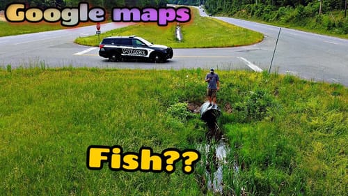 I Found a Roadside Creek on Google Maps!!