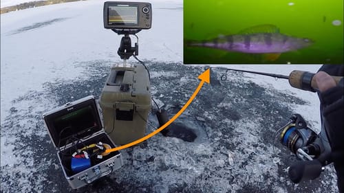 Perch & Crappie Fishing Underwater Footage! Eyoyo Camera Review