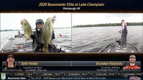 Feider's giant smallmouth on a crankbait