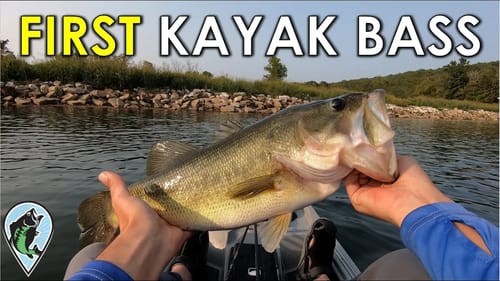 My Kayak Bass Fishing Journey Begins! | Offshore Fishing in a Kayak