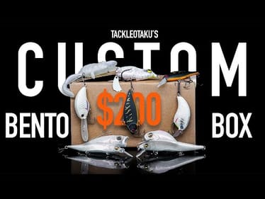 First Look At The New $200 Tackle Otaku CUSTOM Bento Box!! Loaded With Exclusive Japanese Baits!!