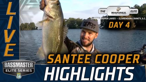 Day 4 Highlights (2020 Bassmaster Elite at Santee Cooper)