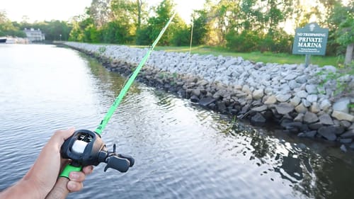 This "PRIVATE" Marina is LOADED w/ Bass (River Fishing)
