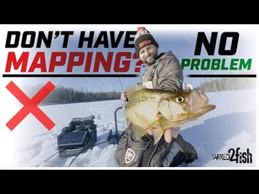 Finding Winter Panfish With NO Mapping