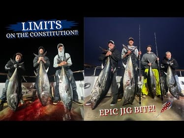 SoCal Bluefin Madness! LIMITS of Tuna Before Sunrise!