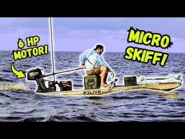 They Turned A Paddleboard Into An INSANE Micro Skiff! On The Water Review!