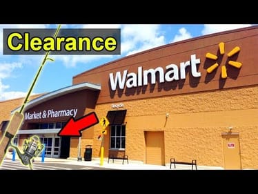 $20 Clearance Walmart Fishing Challenge!