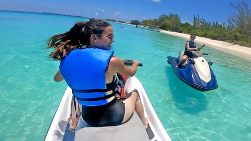 Ocean Jet Ski Fishing Challenge with WIVES!  - FAILS & SINKS!