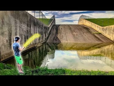 MYSTERY FISH are TRAPPED in DRY SPILLWAY!!