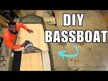 My JON BOAT to BASS BOAT conversion... (it needs some SERIOUS work)