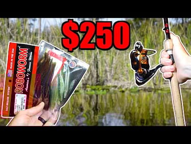 I ONLY Had $250 To Build a Beginner Fishing Setup(Rod, Reel, Lures)