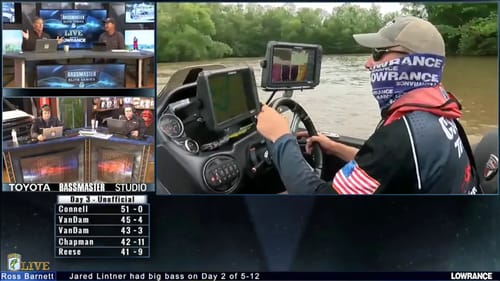 2017 Bassmaster LIVE at Ross Barnett- Saturday part 2