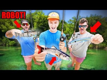 ROBOTIC Fishing Lure Challenge For Big FISH!