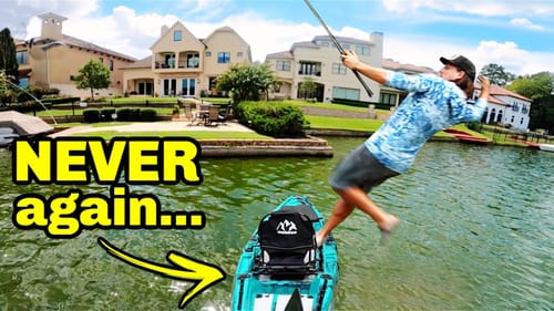 My FIRST [and LAST?] Time Ever Kayak Fishing!! (should have known better)