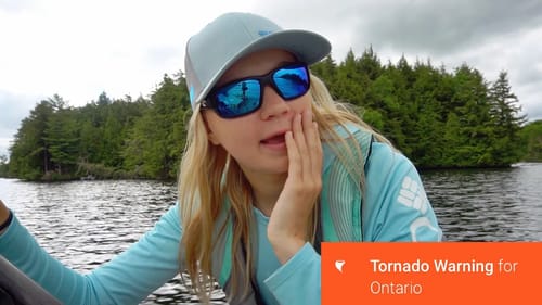 TORNADO Warning While Fishing!? Dangerous!