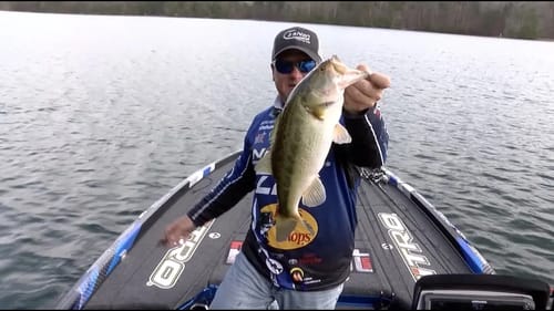 Jamie Hartman's confidence bait when fishing gets tough