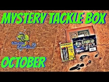 Mystery Tackle Box Unboxing ~ October 2015