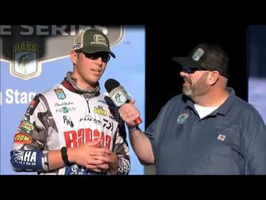 Bassmaster Elite weigh-in at Lake Lanier 2019 - Saturday