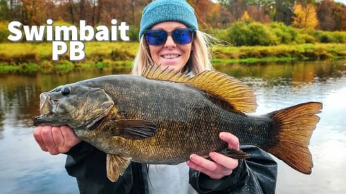 BiG Swimbait Smallmouth and a Monster Musky on the Figure 8
