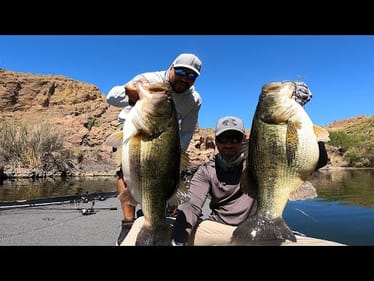 Doubled Up On 17.5 Pounds of BASS!!