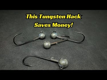 Save Money With This Tungsten Fishing Lure Hack!