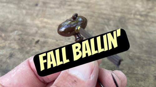 How And When To Fish Fall Football Head Jigs