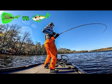 CHATTERBAIT vs LIPLESS CRANKBAIT.... Which Lure Catches MORE Bass???