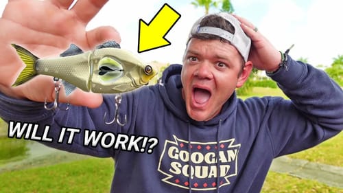 World's CRAZIEST Swimbait Fishing Lure! (Does it Work?)