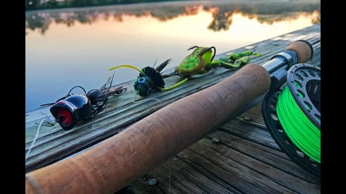 EPIC Topwater Fly Fishing For Bass! FUNNY FAIL!