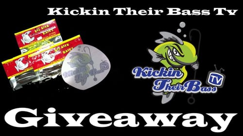 Fishing Giveaway "Big Bite Baits and Kickin Their BassTv Decal"