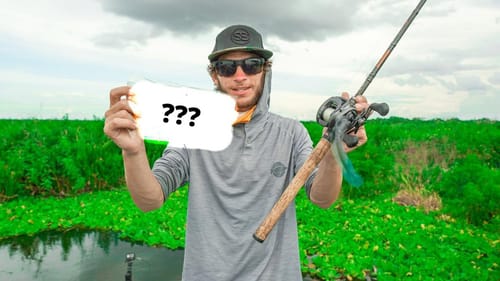 SUBSCRIBERS SAVE OUR FISHING TRIP WITH SECRET LURE!
